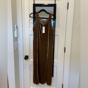 Eileen fisher velvet maxi dress (2 available)